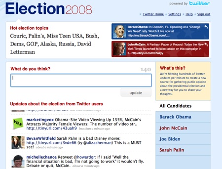 twitter-elecciones Twitter Election 2008 ¿una muestra de modelo de negocios?