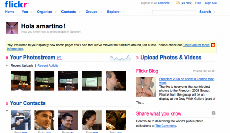 flickr rediseno 449x259 Los recortes de Yahoo! llegan a Flickr