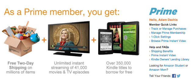 beneficios amazon prime