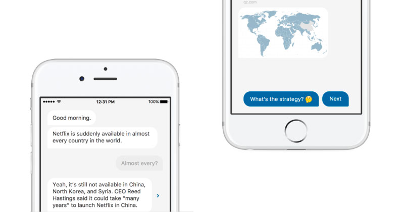 Ios Quartz Quartz para iOS…o las noticias como RPG – Denken Über